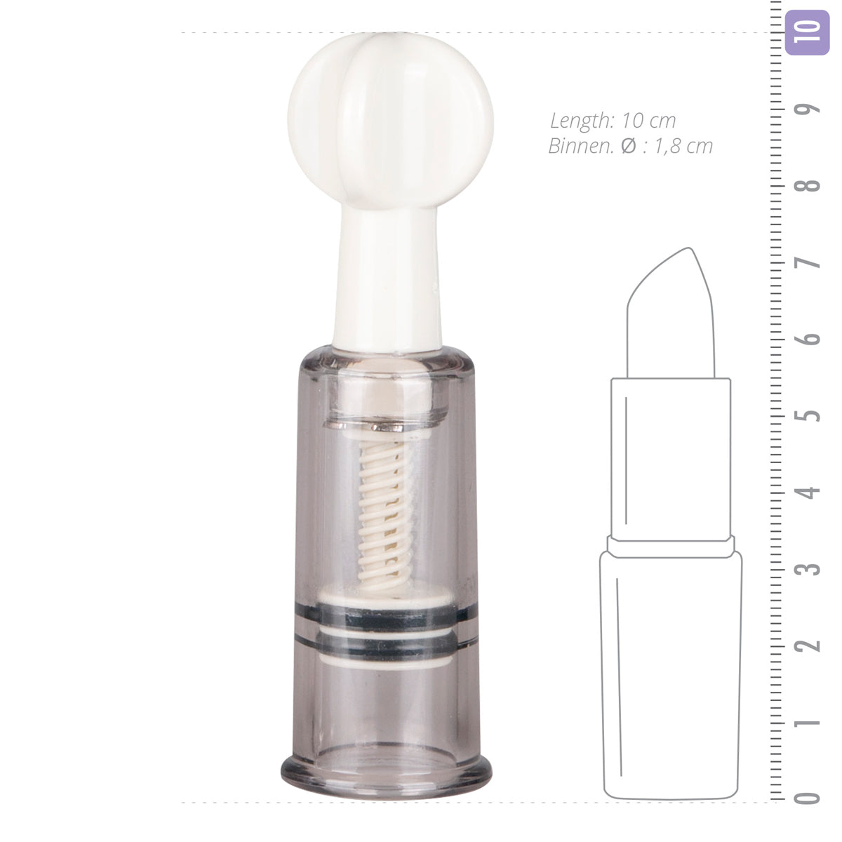 Easytoys Fetish Collection Nipple & Clit Suckers 3 Piece