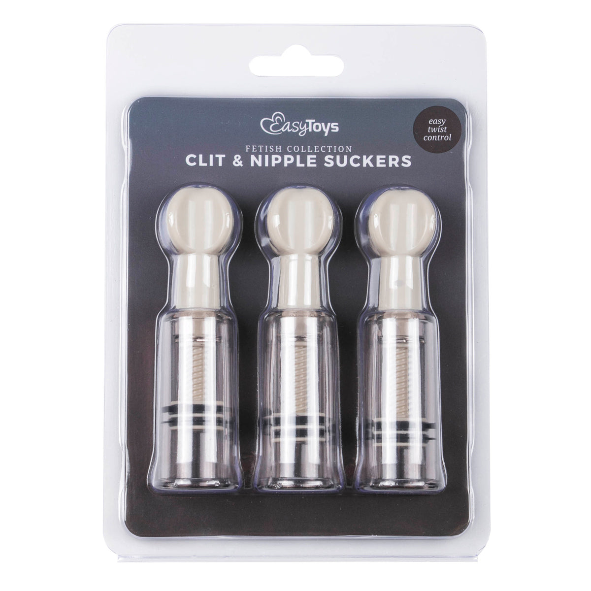 Easytoys Fetish Collection Nipple & Clit Suckers 3 Piece