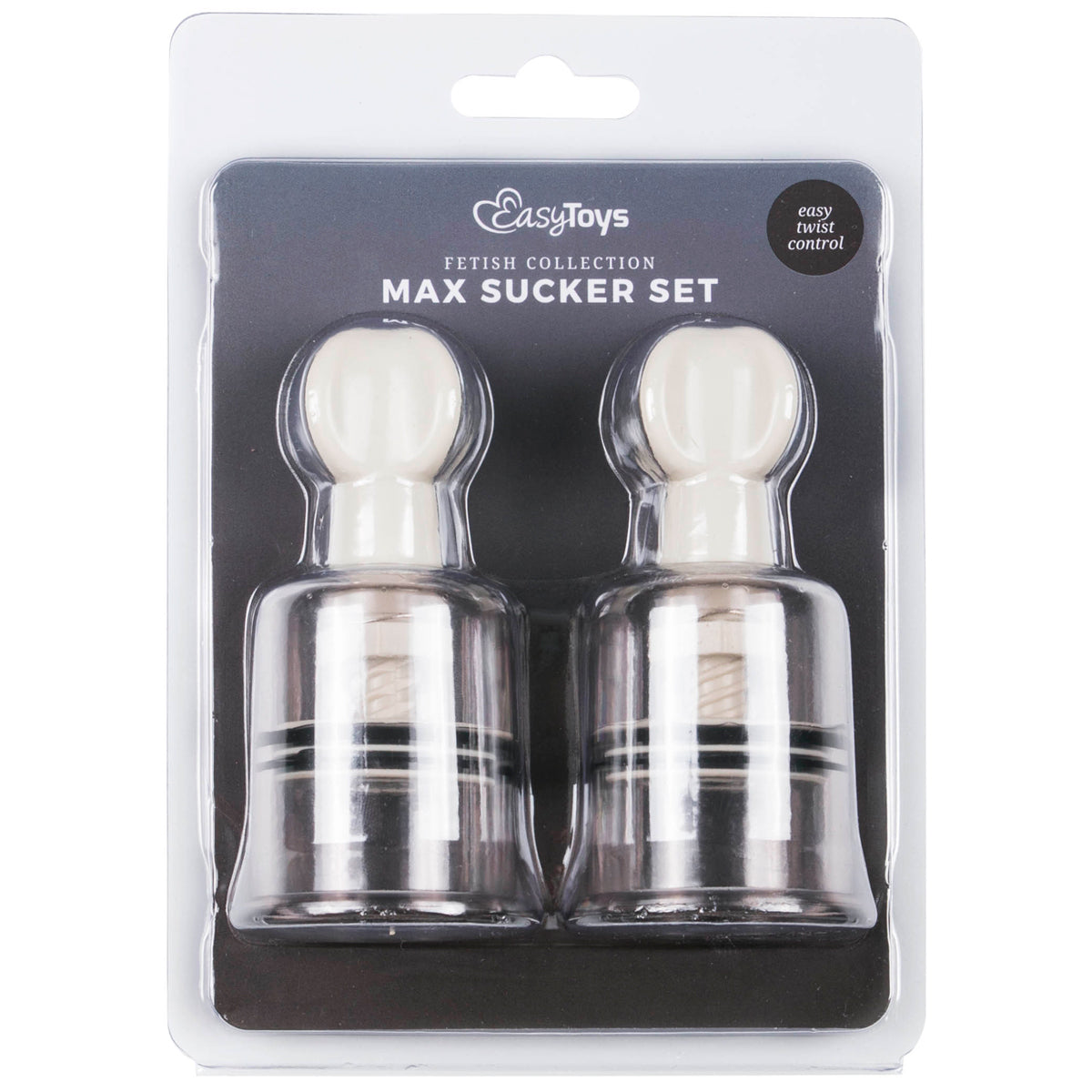 Easy Toys Fetish Collection Nipple & Clit Suckers Large 2 Piece