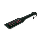 Easytoys Fetish Collection Fetish Play Slut Paddle Black