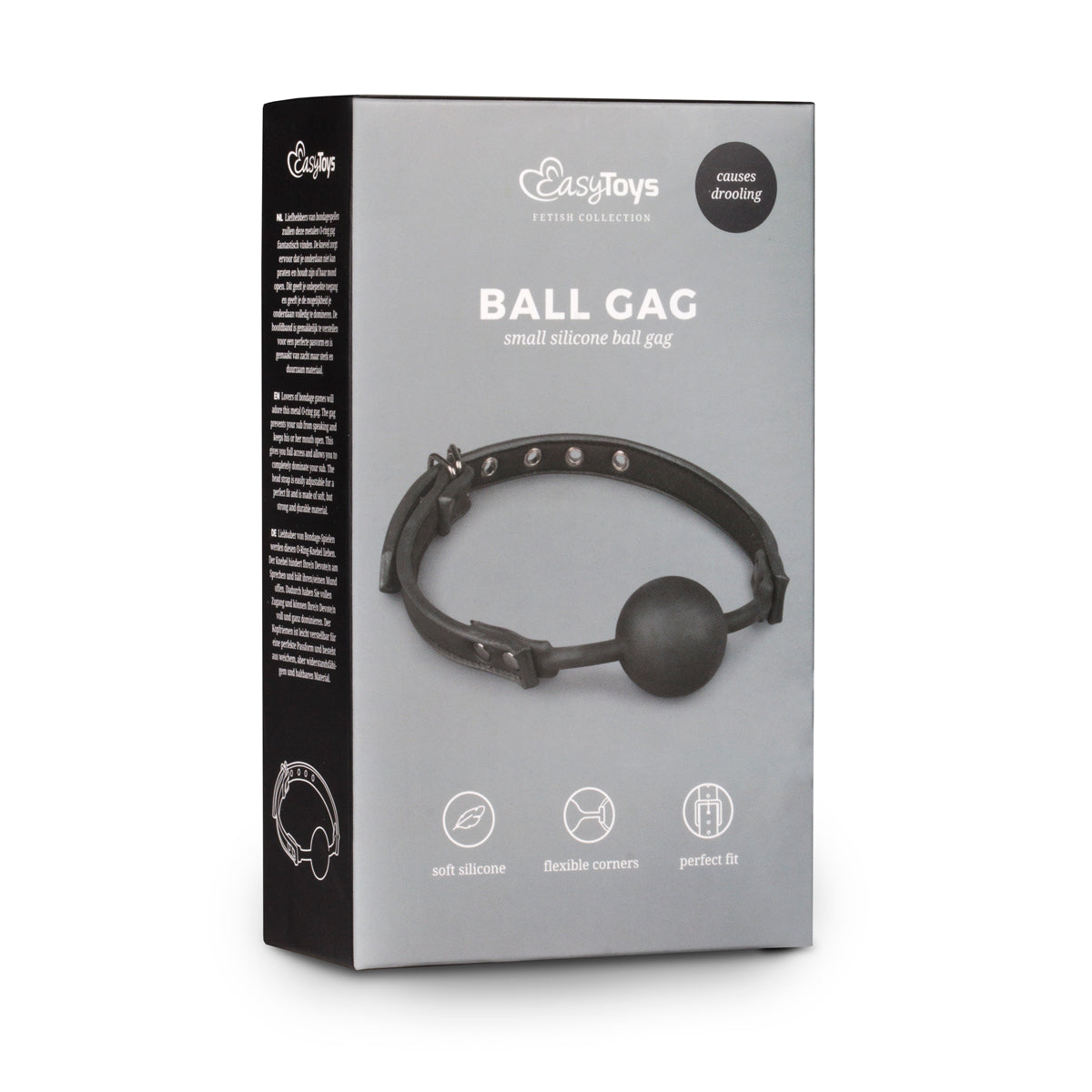 Easytoys Fetish Collection Bondage Ball Gag With Silicone Ball