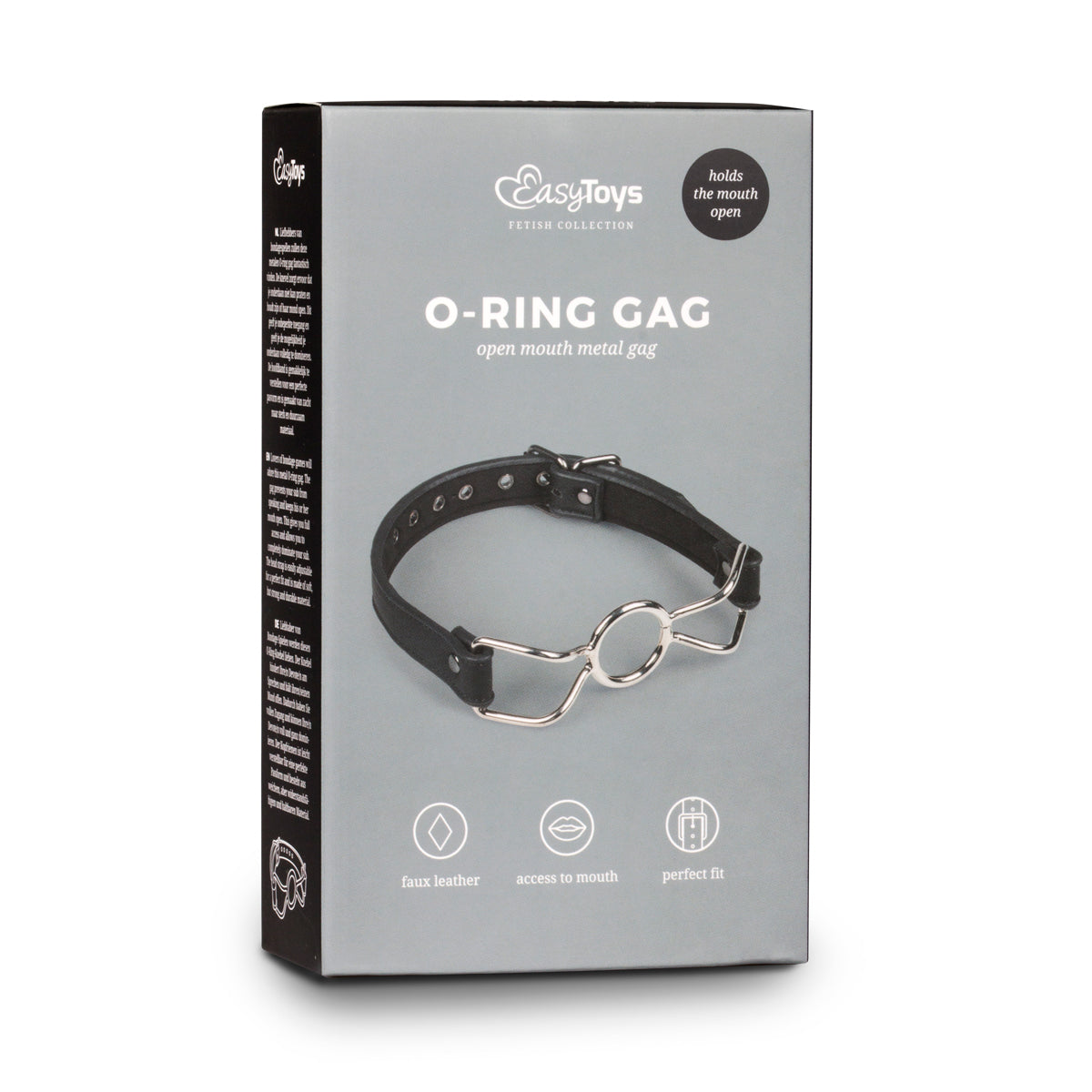 Easy Toys Fetish Collection Metal O Ring Bondage Mouth Gag