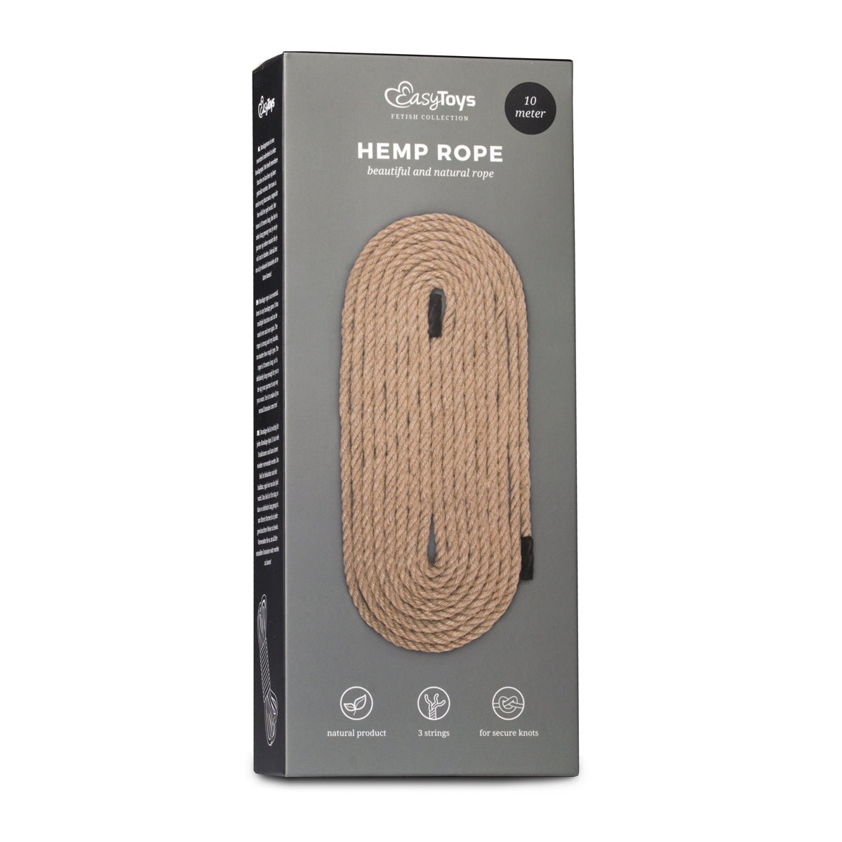 Easytoys Fetish Collection Bondage Hemp Rope 10m Main image
