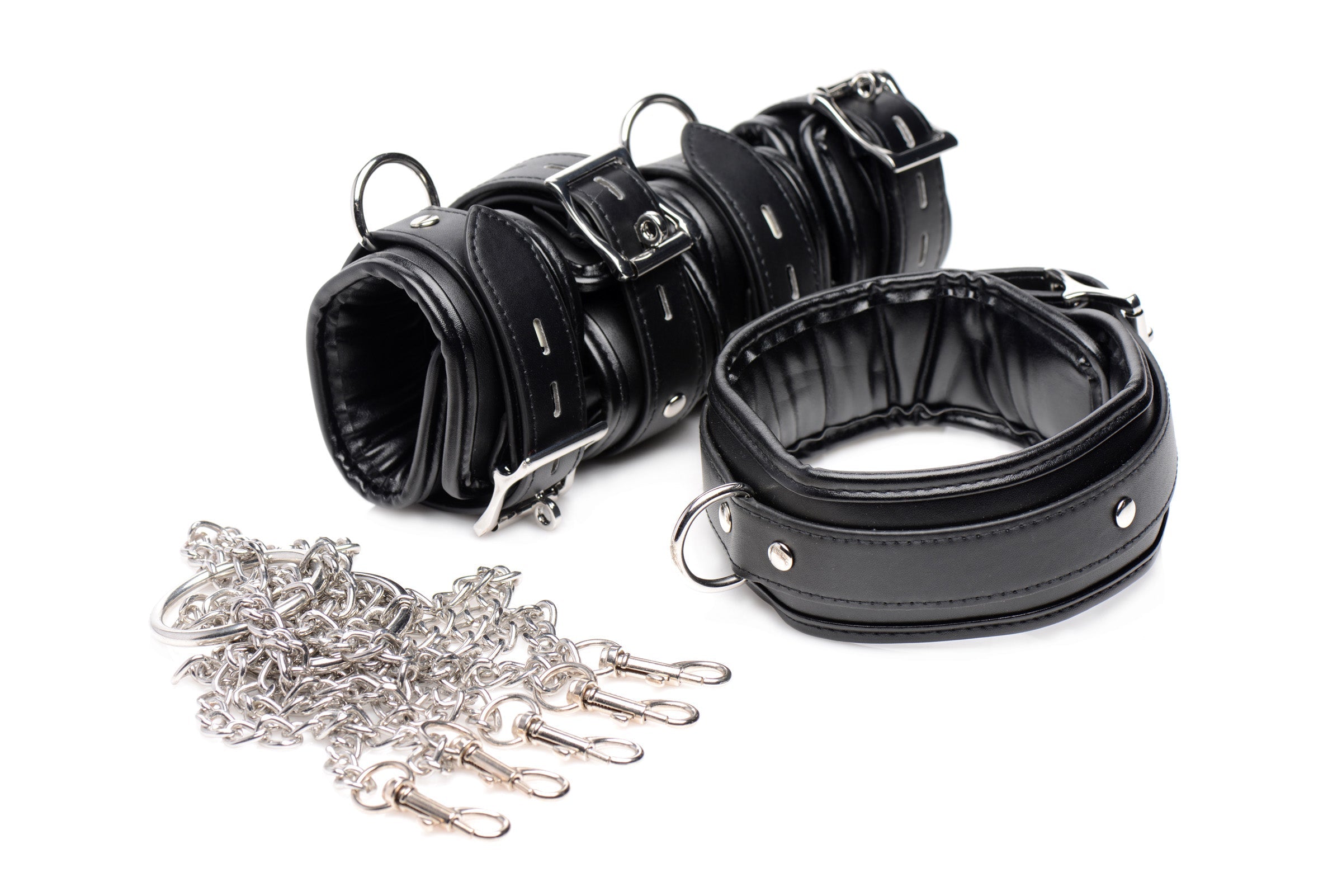 XR Brands Strict Slave Bondage Shackle Set