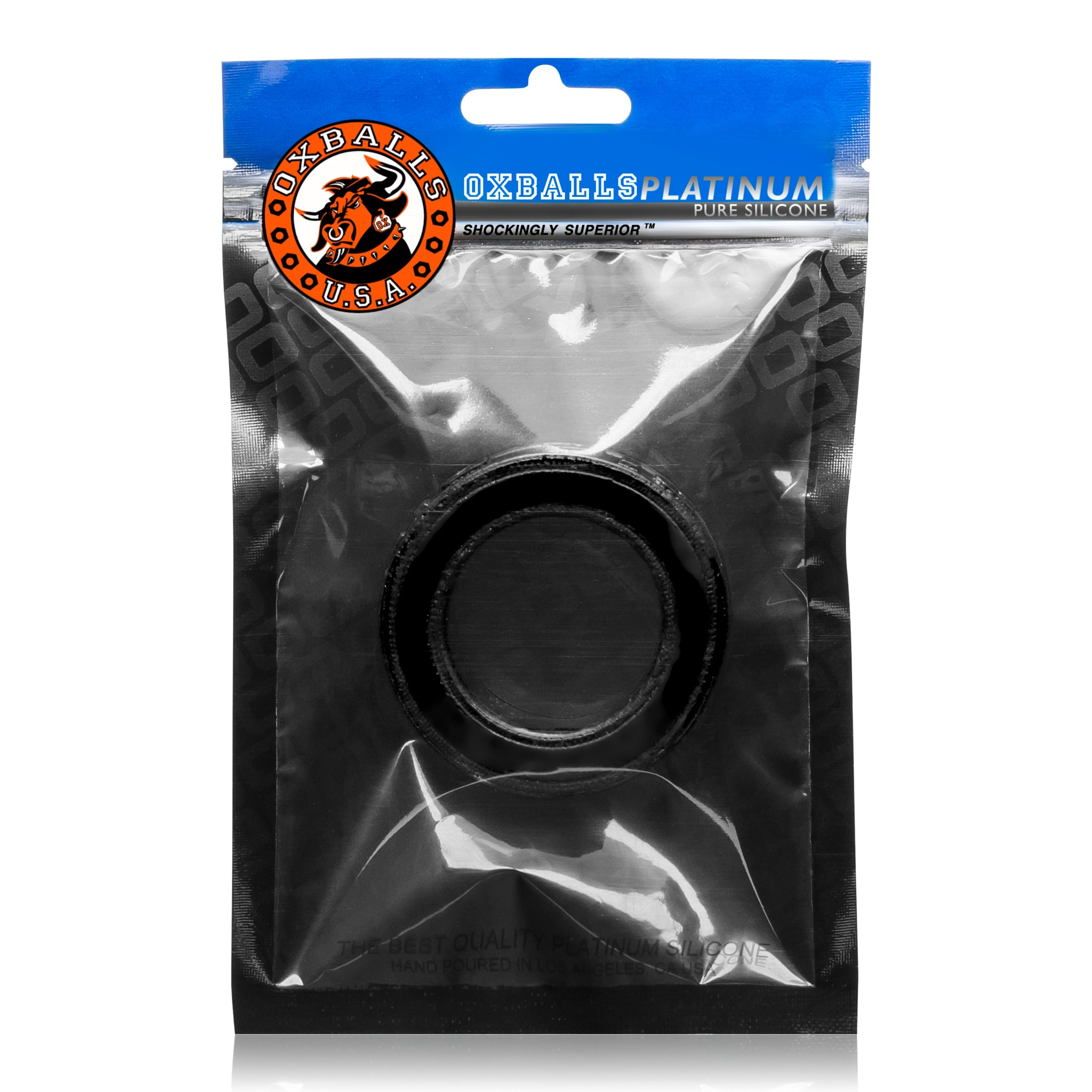 Oxballs Pig Ring Cock Ring Black