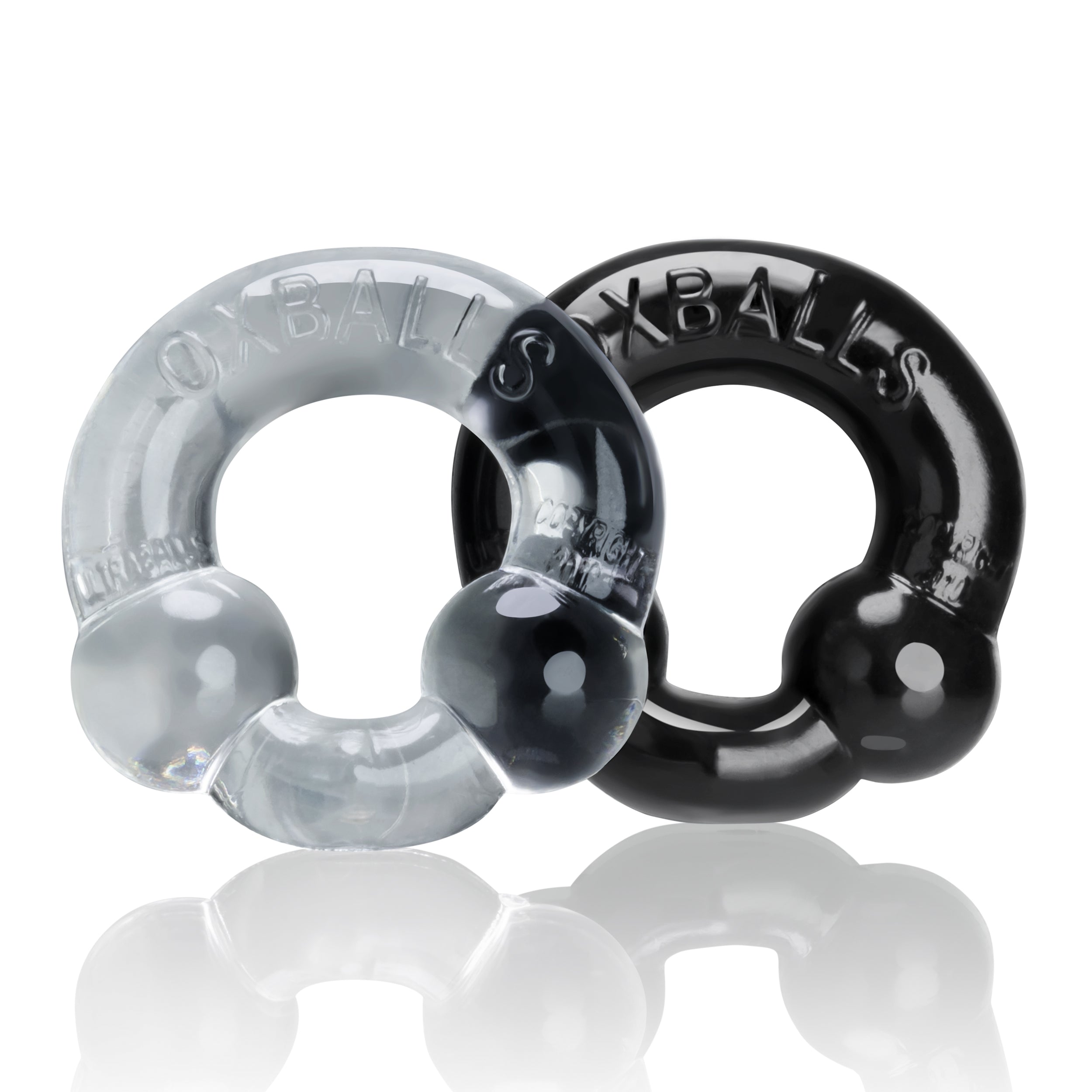 OxBalls Ultraballs Mens Stretchy Cock Rings 2 Pack