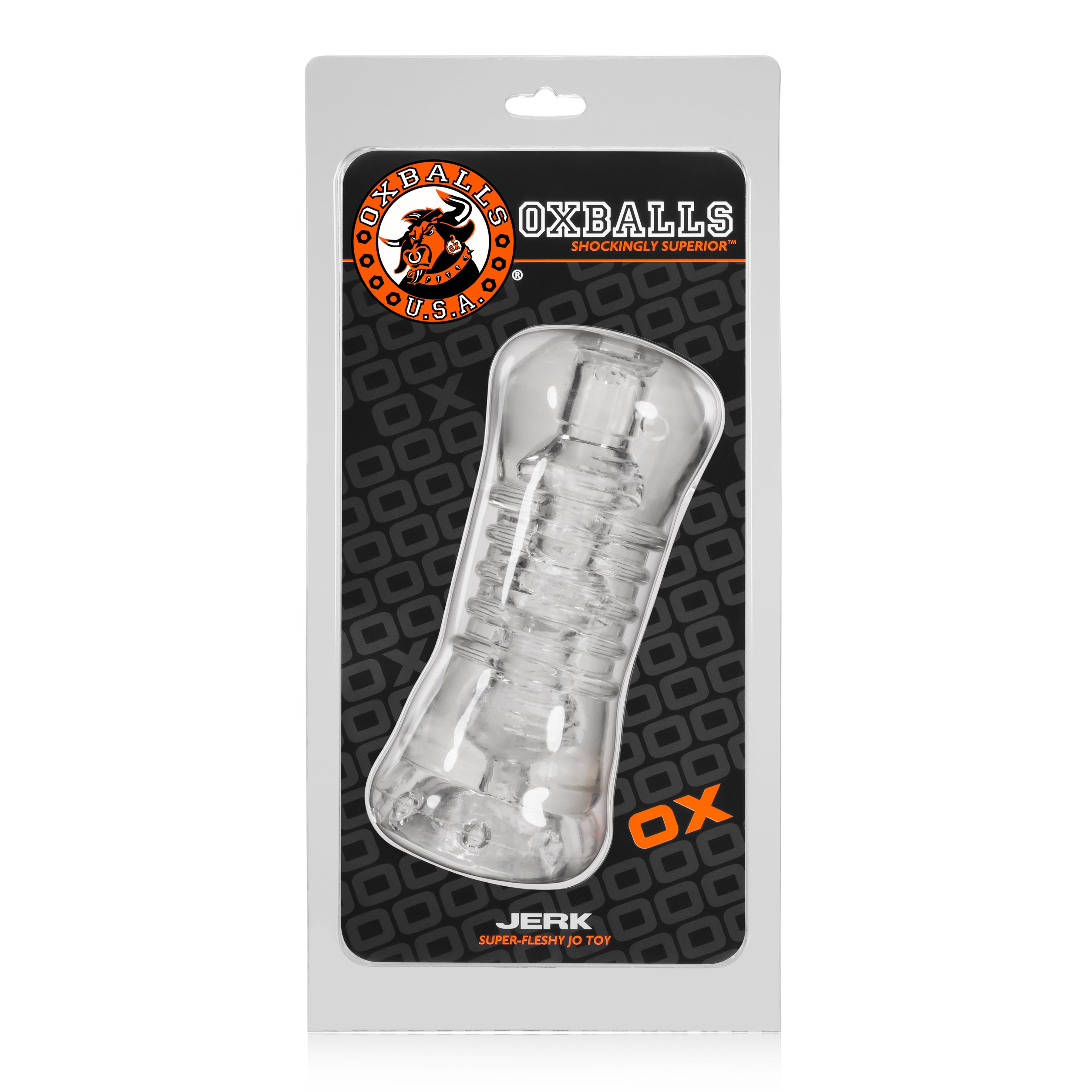 Oxballs Jerk Masturbator Clear Secondary image