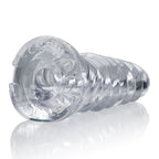 Oxballs Screwd Super Squish Corkscrew Jackoff Toy Clear