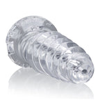Oxballs Screwd Super Squish Corkscrew Jackoff Toy Clear