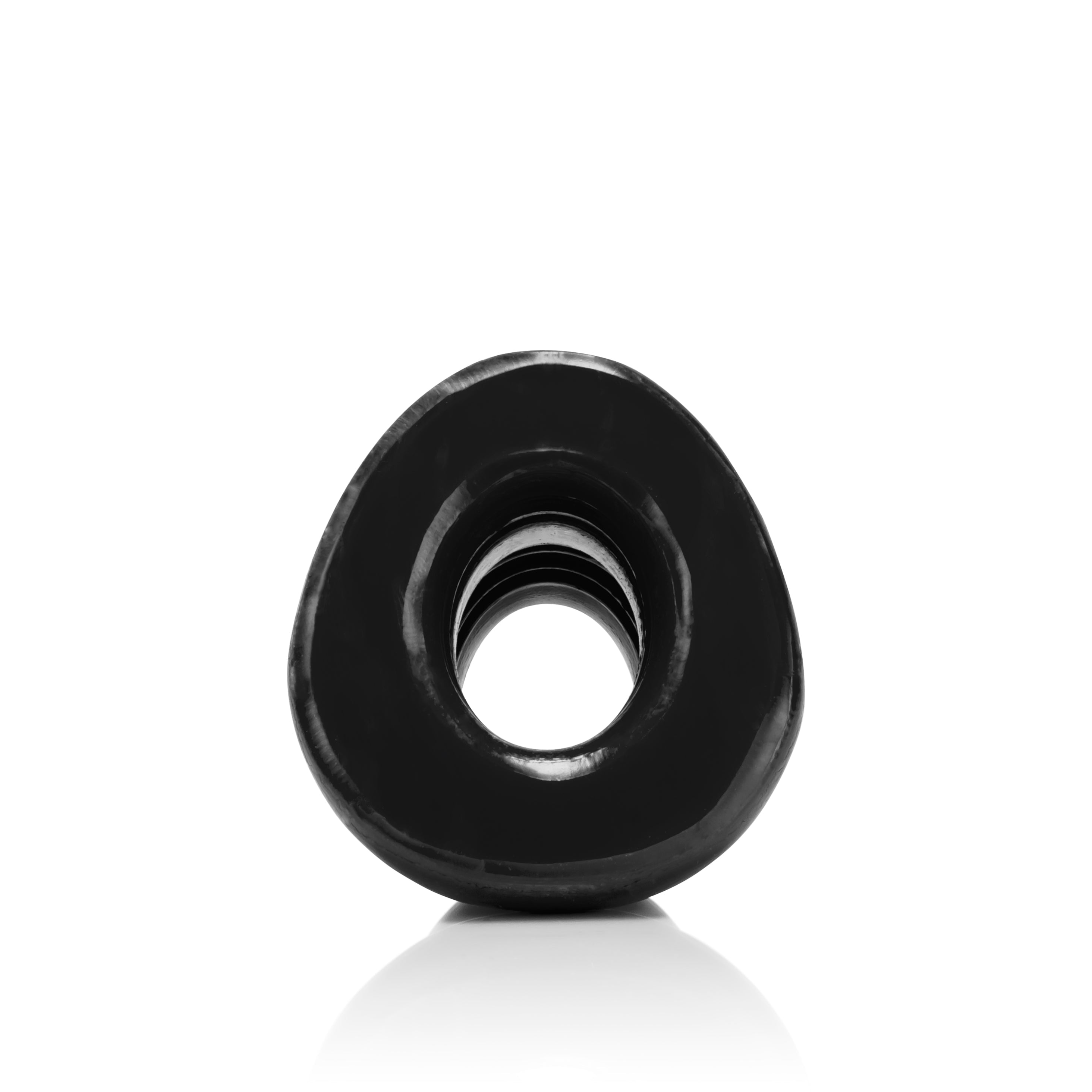 Oxballs Pighole 1 Hollow Plug Small Black