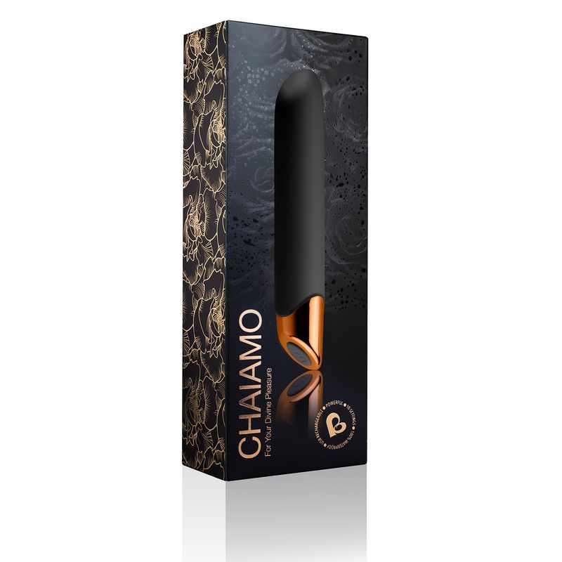 Rocks Off Chaiamo Rechargeable Bullet Vibrator Black Secondary image