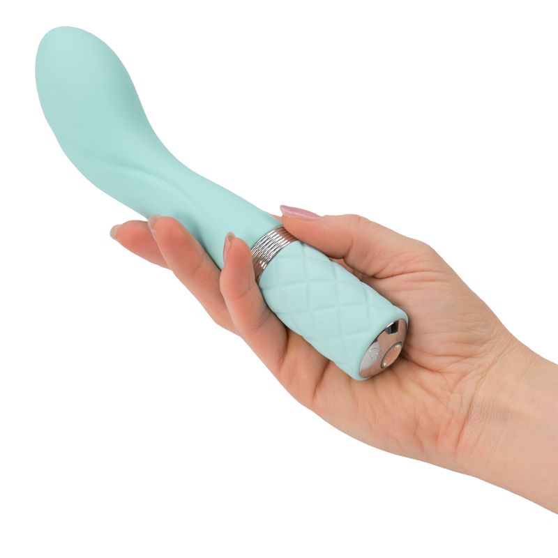 Pillow Talk Sassy G Spot Vibrator Teal