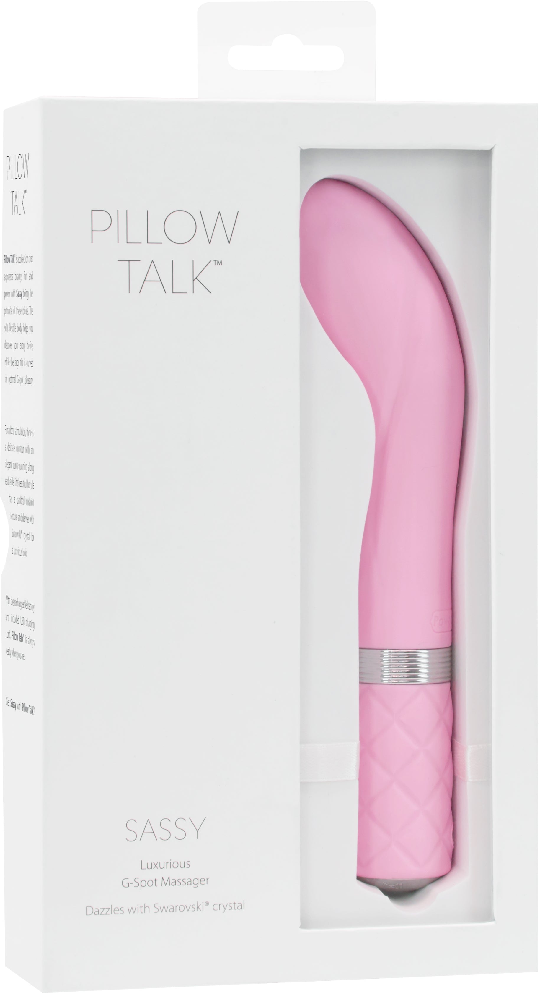 BMS Factory Pillow Talk Pillow Talk Sassy G Spot Vibrator Pink