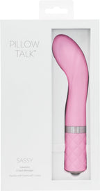 BMS Factory Pillow Talk Pillow Talk Sassy G Spot Vibrator Pink