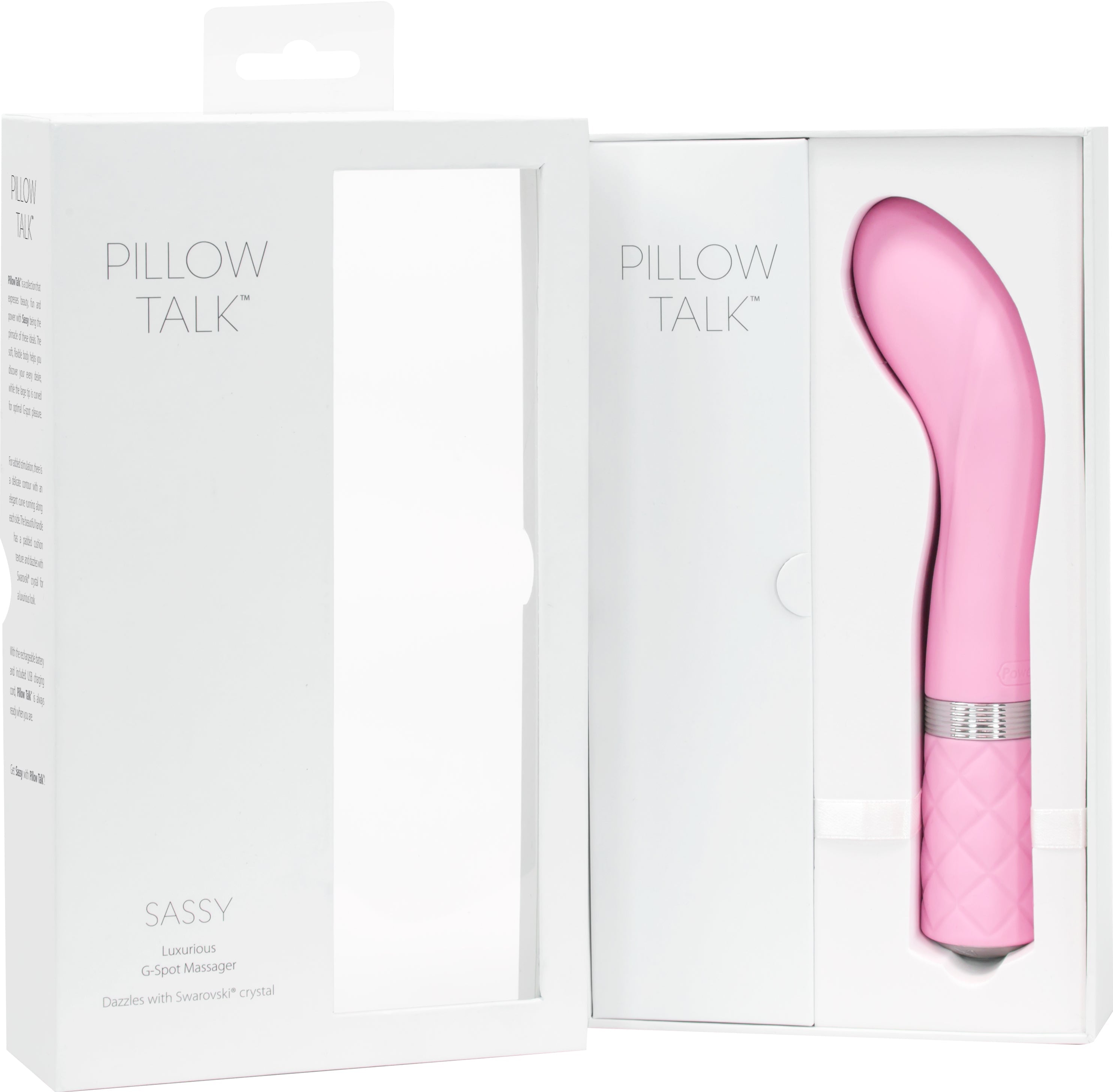 BMS Factory Pillow Talk Pillow Talk Sassy G Spot Vibrator Pink