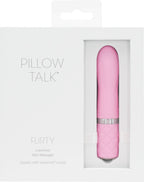 BMS Factory Pillow Talk Flirty Bullet Vibrator Pink