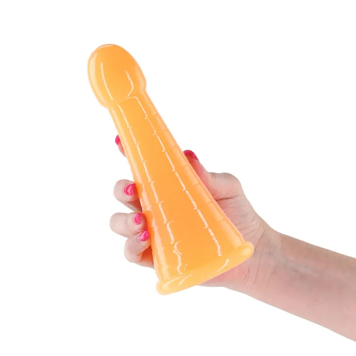 NS Novelties Firefly Phoenix Glow In Dark Dildo 19.2cm Orange Secondary image