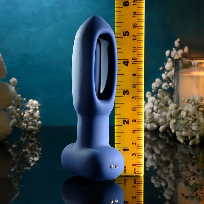 Evolved THE FLAPPER USB Rechargeable Vibrating & Flapping Butt Plug With Remote Evolved