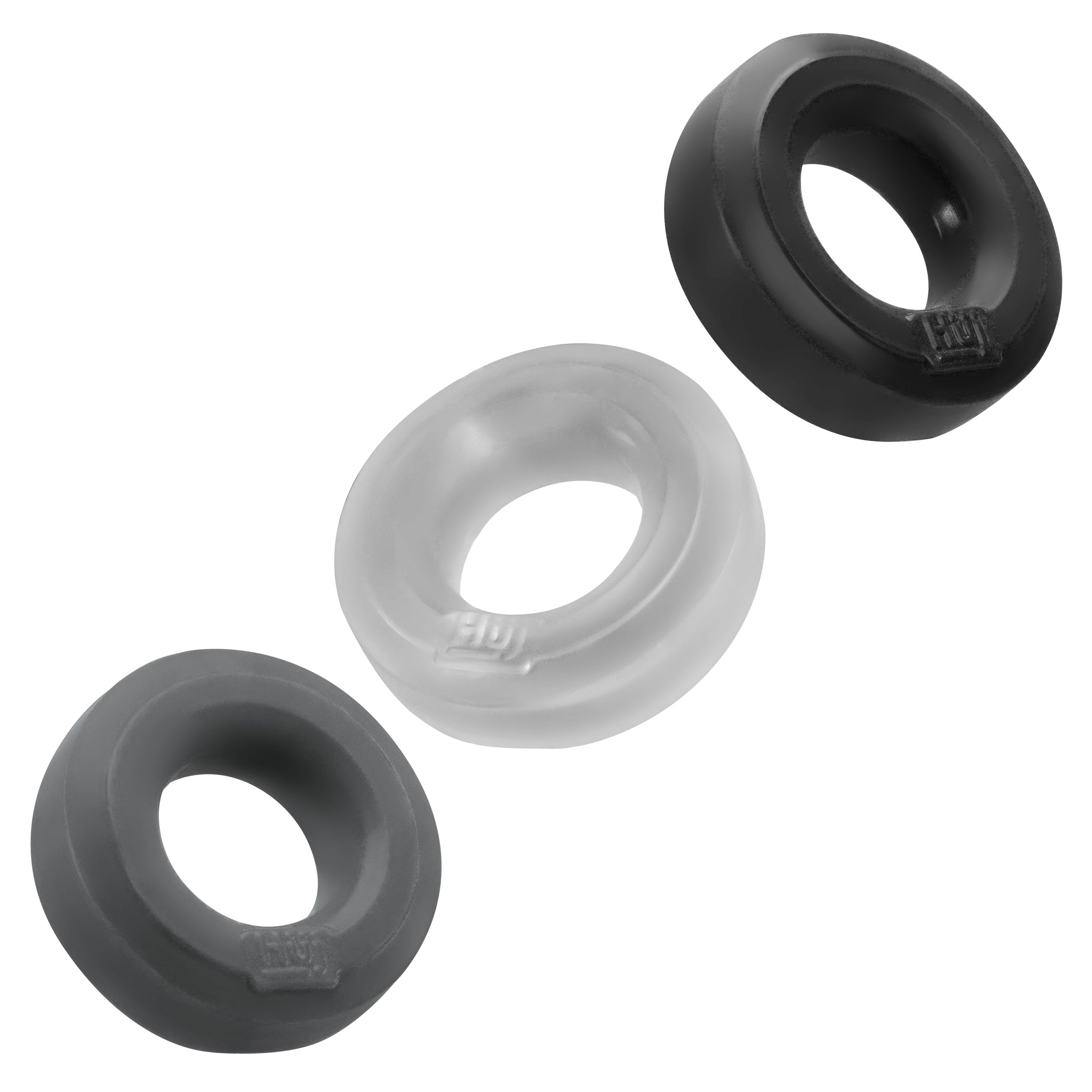 Hunkyjunk HUJ3 Cock Ring 3 Pack