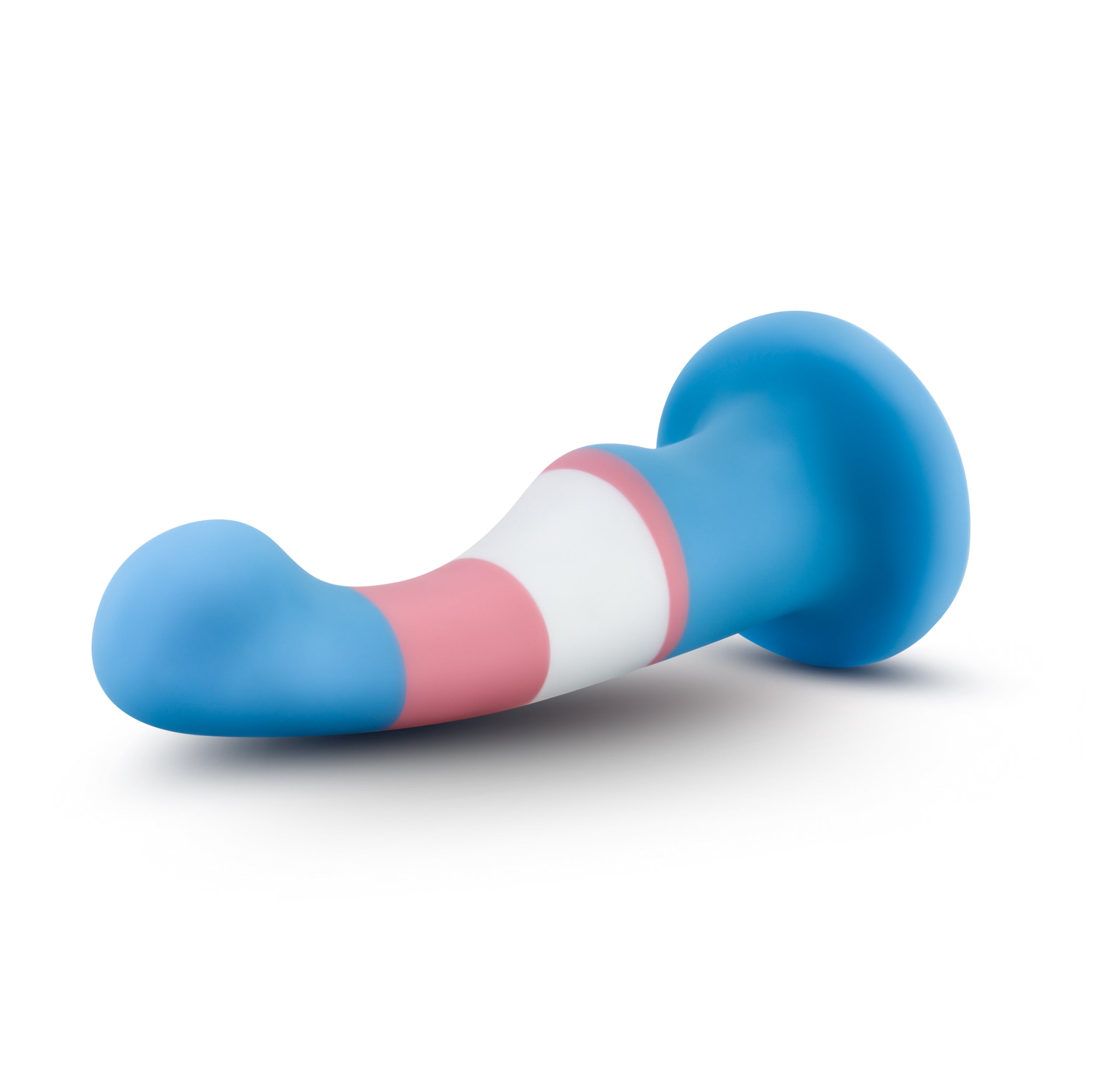 Blush Novelties Avant Pride P2 True Blue Silicone Dildo Secondary image