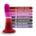 Blush Novelties Avant Pride P3 Beauty Silicone Dildo Blush Novelties