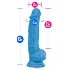 Blush Novelties Neo Dual Density Cock With Balls 7 Inch Blush Novelties