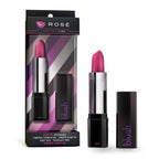 Rose Lipstick Mini & Slim Vibrator Black