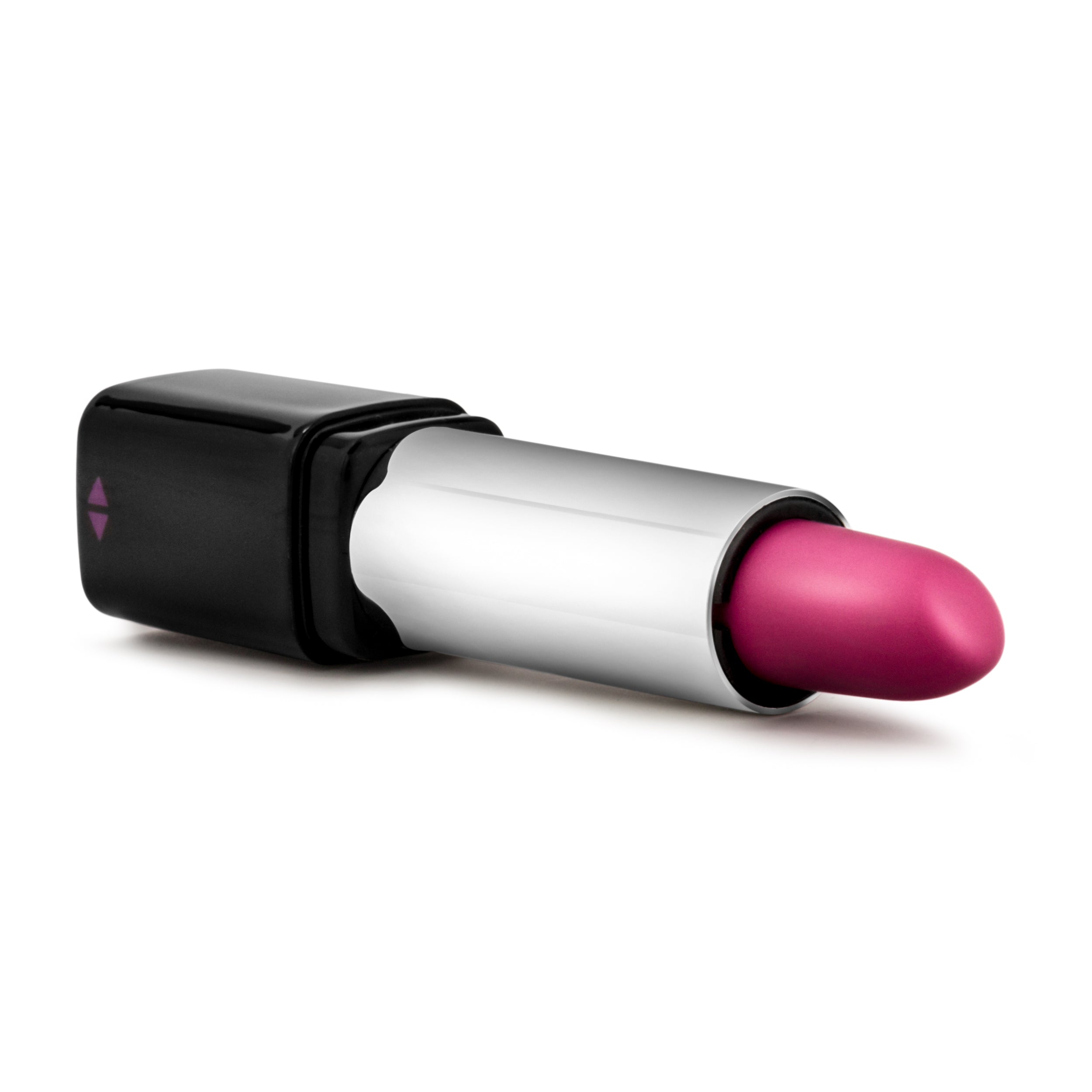 Rose Lipstick Mini & Slim Vibrator Black
