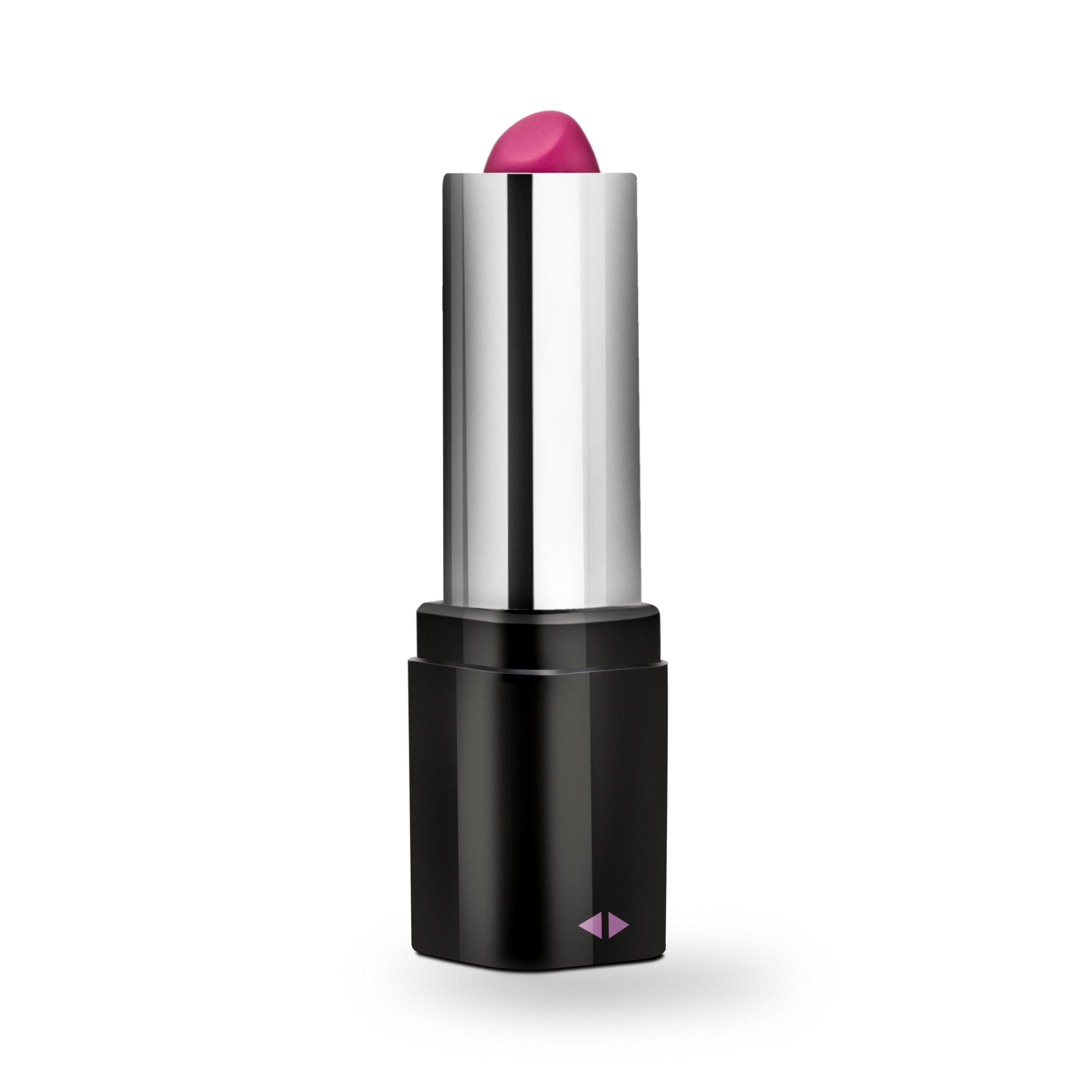 Rose Lipstick Mini & Slim Vibrator Black