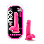Blush Novelties Neo Elite Silicone Dual Density Cock With Balls 6 Inch