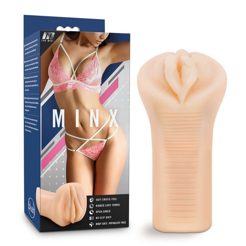 M for Men Minx Masturbator Stroker Beige