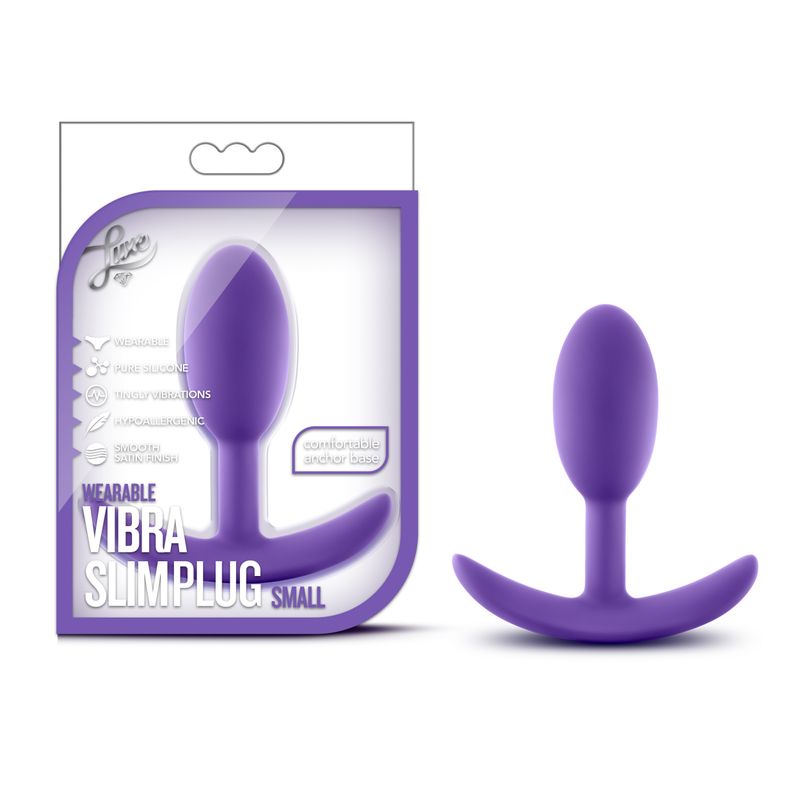 Luxe Wearable Vibra Slim Plug Small Main image