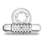 Stay Hard Vibrating Super Clitifier Cock Ring Clear