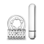 Stay Hard Vibrating Super Clitifier Cock Ring Clear