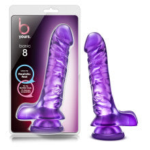 Blush Novelties B Yours Basic 8 Realistic Suction Cup Dildo