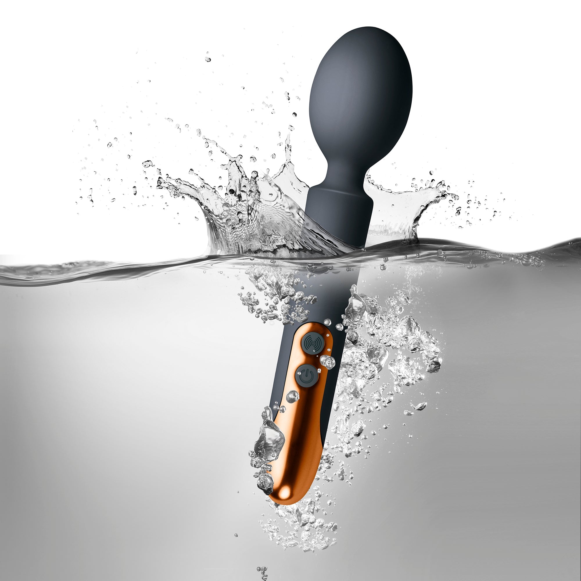 Rocks Off Oriel Oriel Rechargeable Massage Wand Black