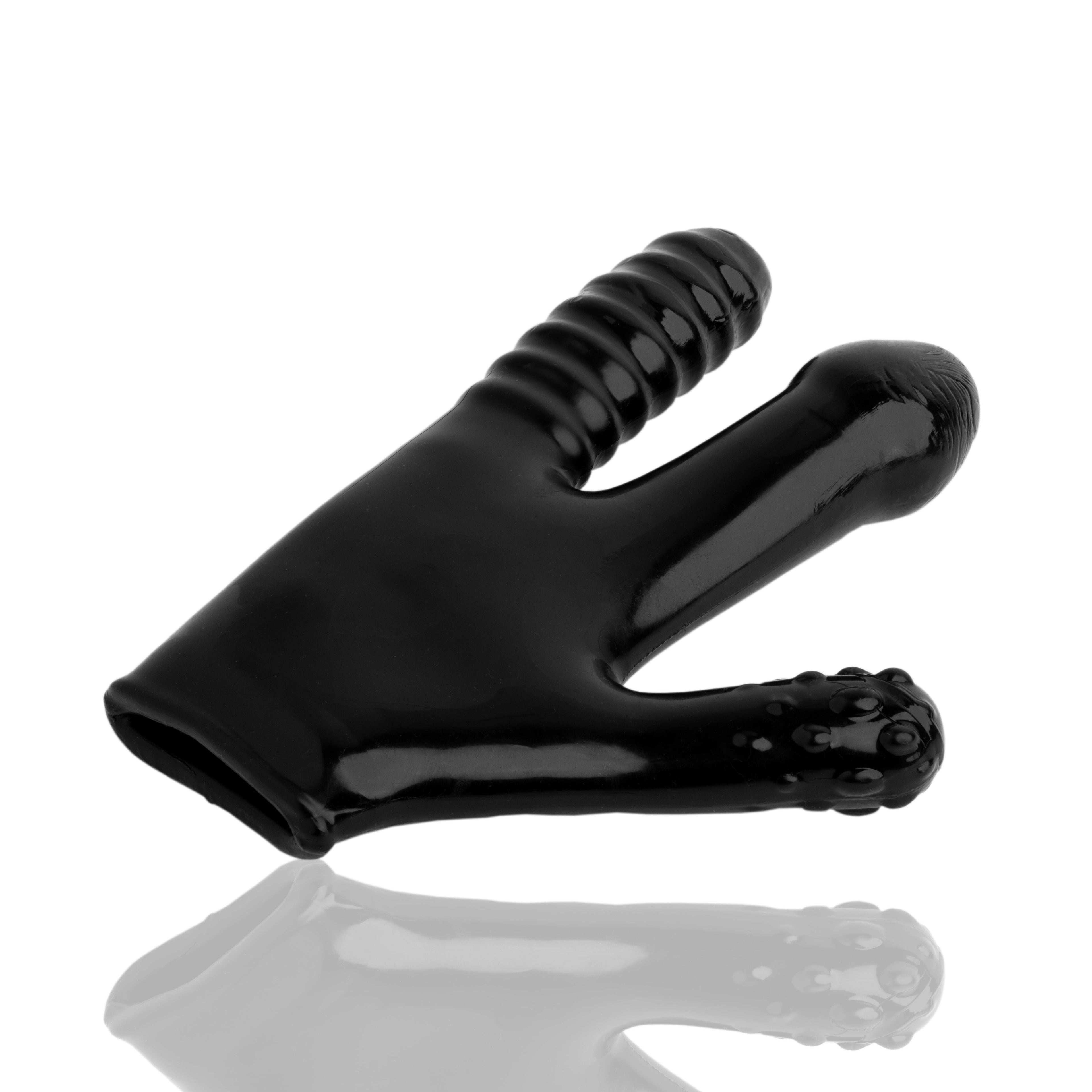 Oxballs Claw Glove Squishy Soft Dildo Black