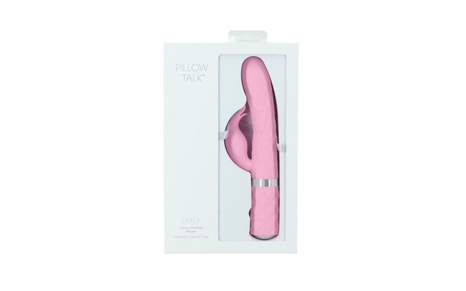 BMS Factory Pillow Talk Lively Dual Motor Vibrator