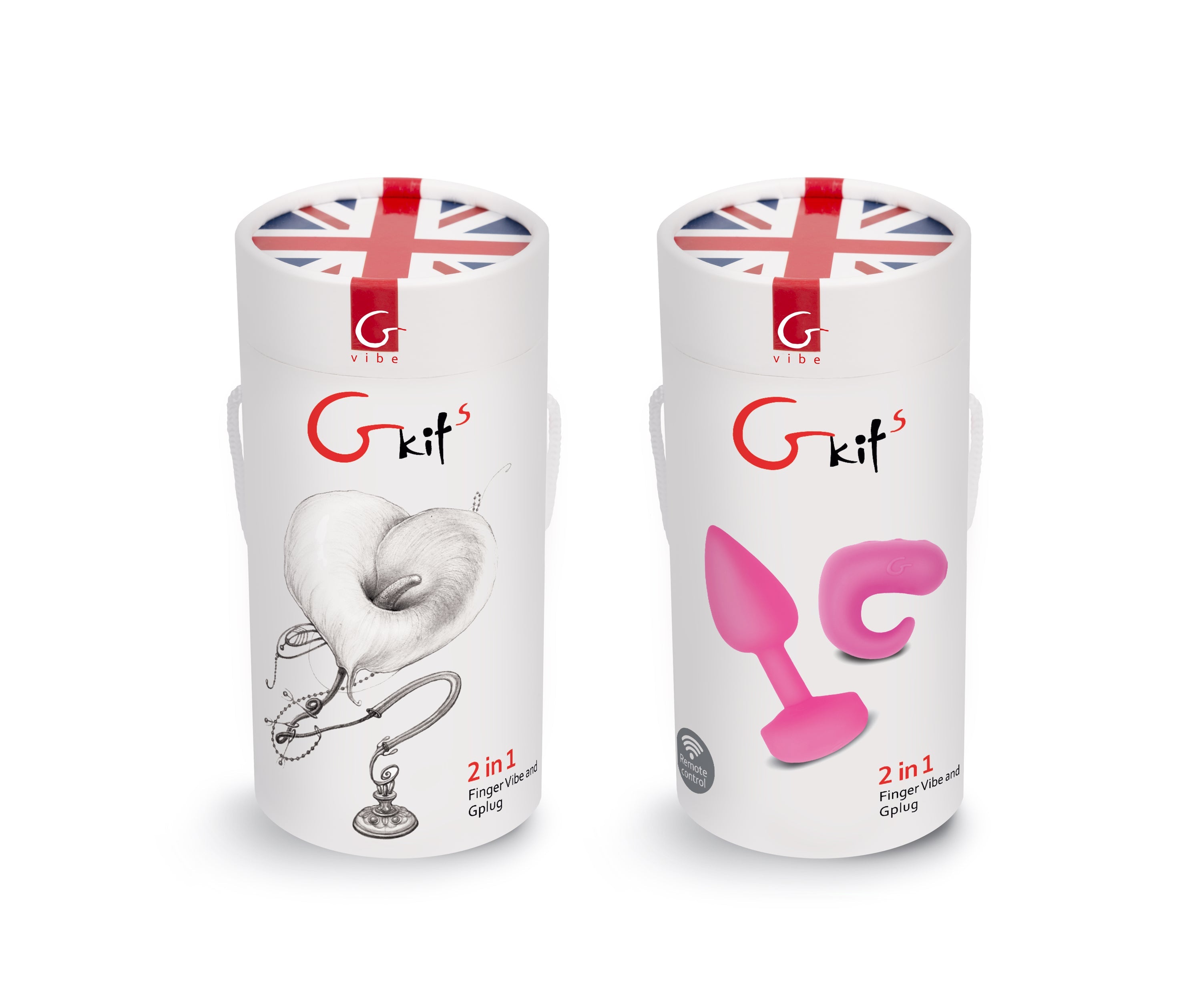 Gvibe Gkit Rechargeable Anal Plug Sunny Raspberry Secondary image
