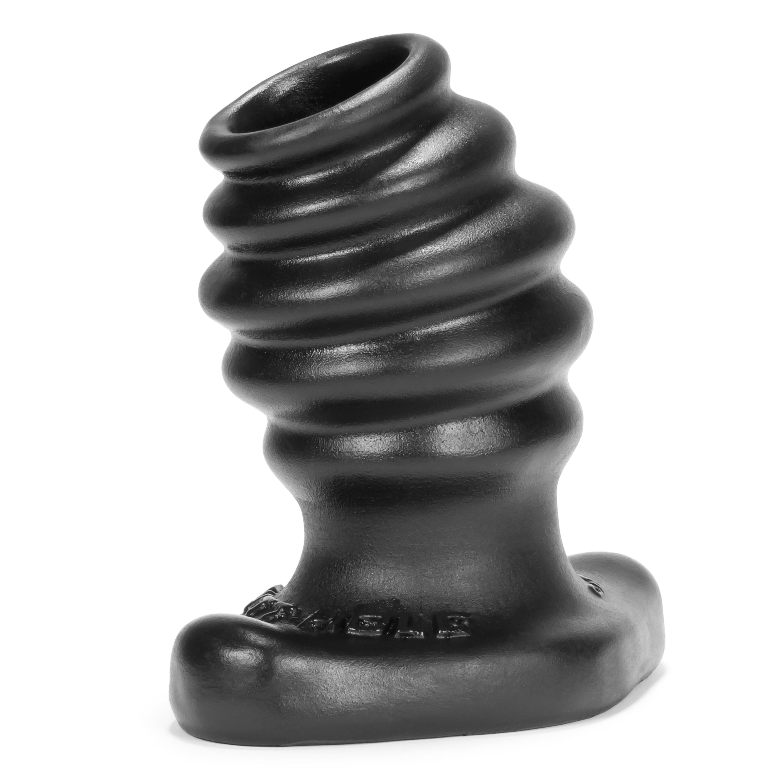 Oxballs Butthole 2 Hollow Anal Plug Medium Black Secondary image