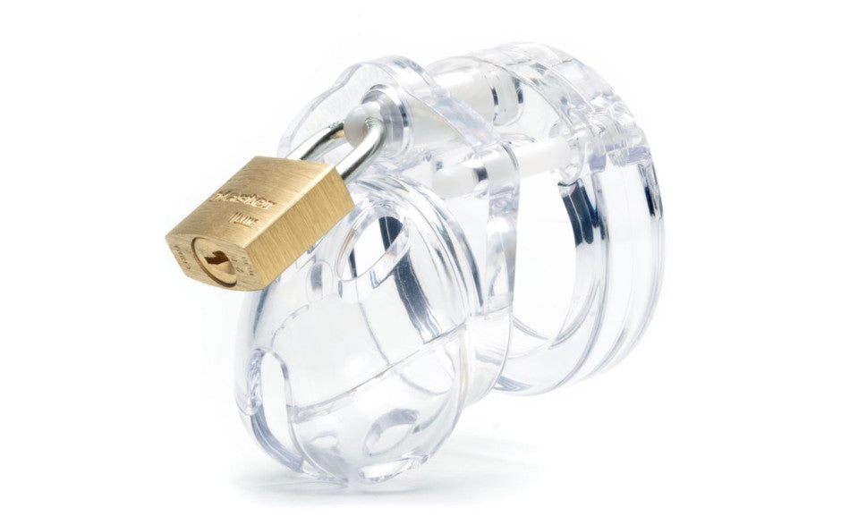 CB X Male Chastitiy Cock Cage Mini Me Clear Secondary image
