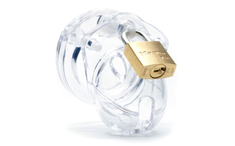 CB X Male Chastitiy Cock Cage Mini Me Clear