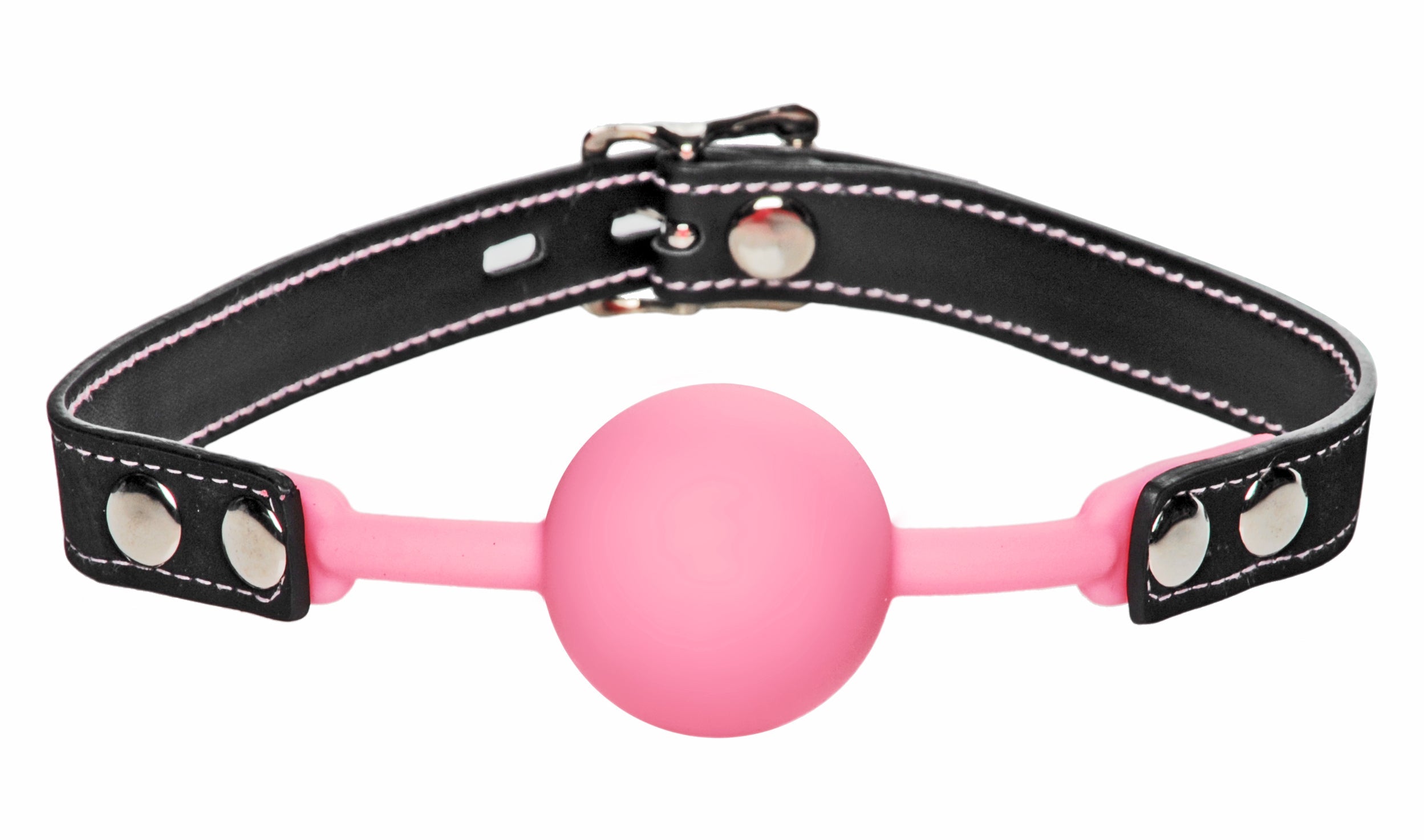XR Brands Frisky Glow Gag Glow In The Dark Silicone BDSM Ball Gag Main image