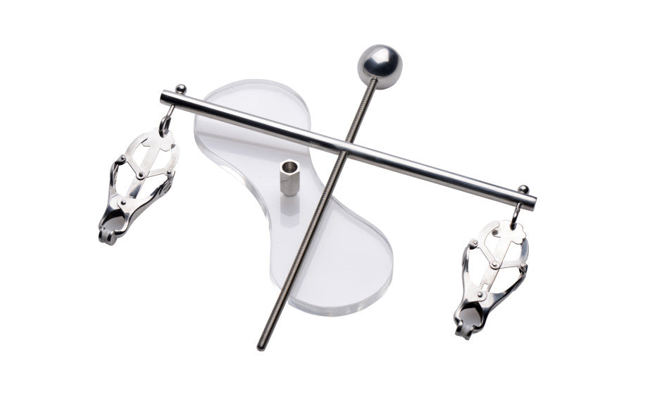 XR Brands Master Series The Tower Of Pain Nipple Clamps