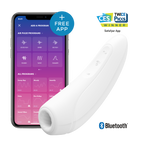 Satisfyer Curvy 1+ App Controlled Air Pulse Vibrating Clitoral Massager