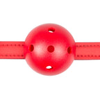 XR Brands Fetish Collection BDSM Play Ball Gag With PVC Ball Red
