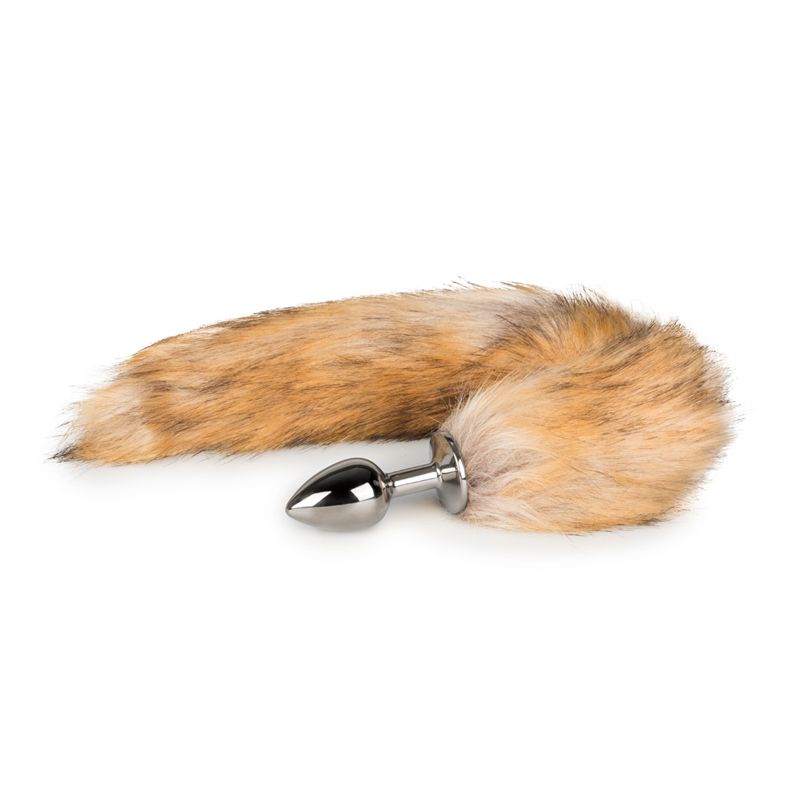 Fetish Collection Fox Tail No 1 Silver Plug