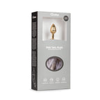 XR Brands Fetish Collection Fox Tail No 5 Gold Anal Plug