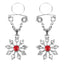 Peekaboo Pasties Ruby and Diamond Star Nipple Jewellery Peekaboo Pasties