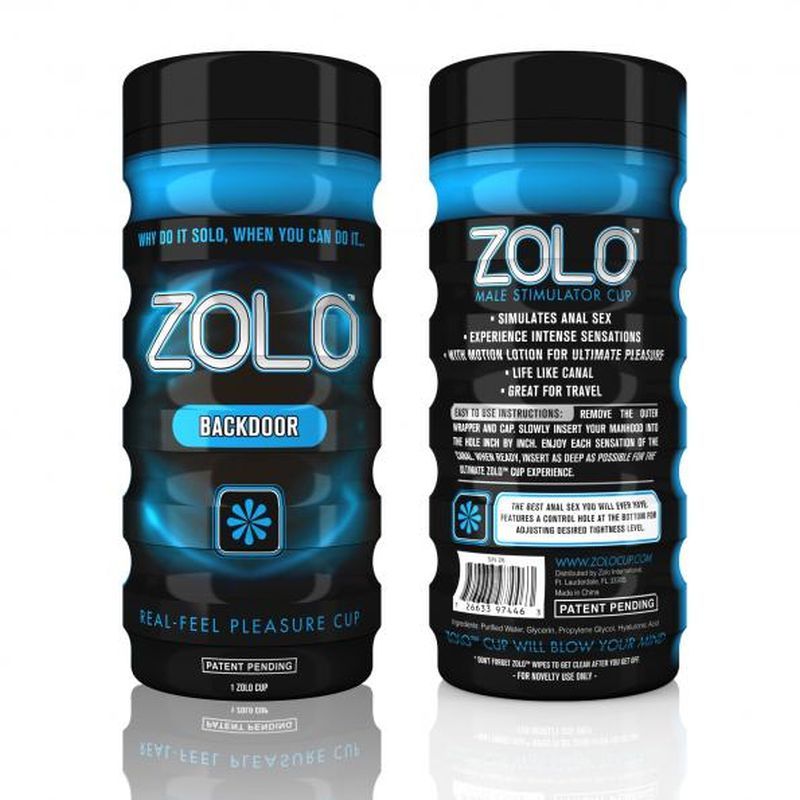 Zolo Back Door Cup Masturbator